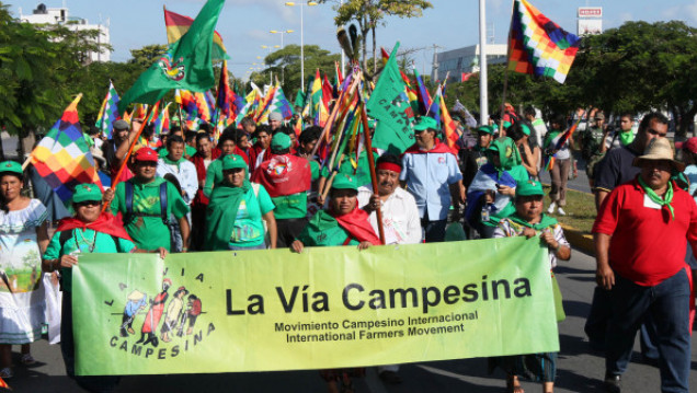 imagen Campesinos de América Latina contra los fondos buitre