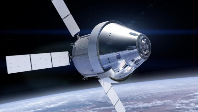 imagen Misión cumplida: la cápsula espacial Orion inició su regreso a la Tierra tras sobrevolar la Luna