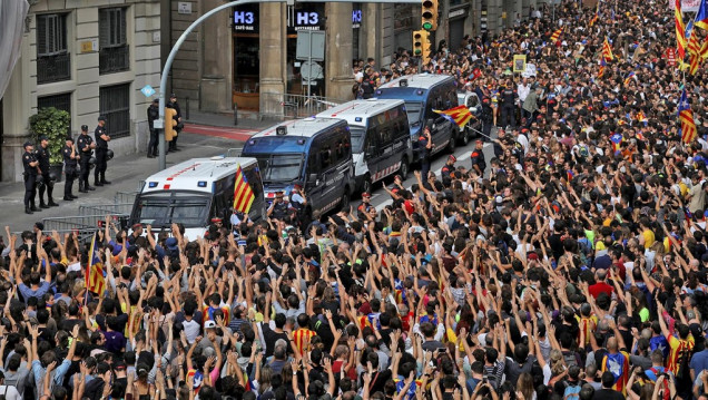 imagen Cataluña amaneció con paro general en busca de independencia
