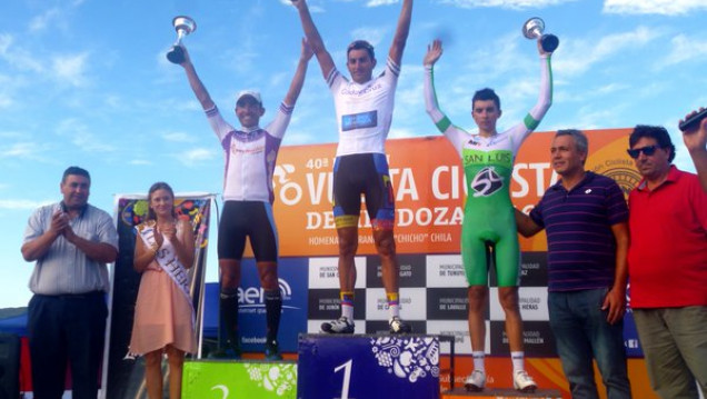 imagen Juan Pablo Dotti lidera la Vuelta de Mendoza 
