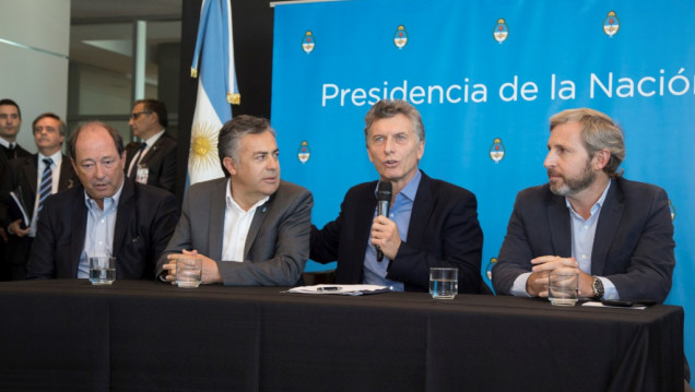 imagen Visita de Macri: elogios a Cornejo y mensaje sobre el 2x1