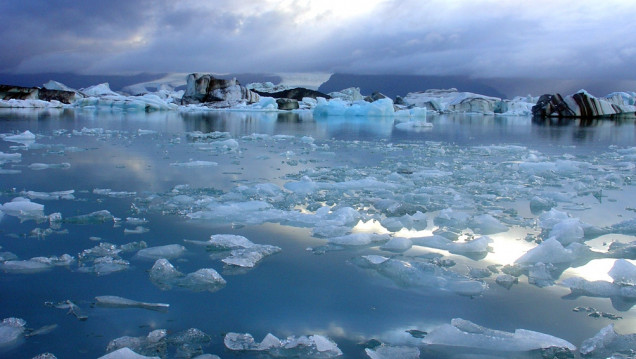 imagen El deshielo glaciar filtra gas metano y agrava el calentamiento global