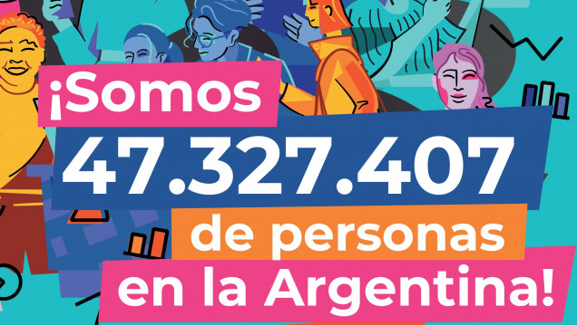 imagen Censo 2022: somos 47.327.407 en Argentina