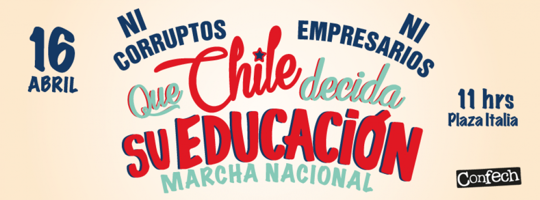 Marcha por Educación en Chile