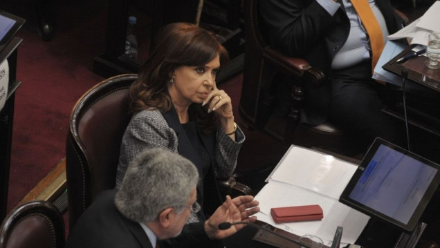 imagen Cristina: "Nunca se allanó a un senador" 