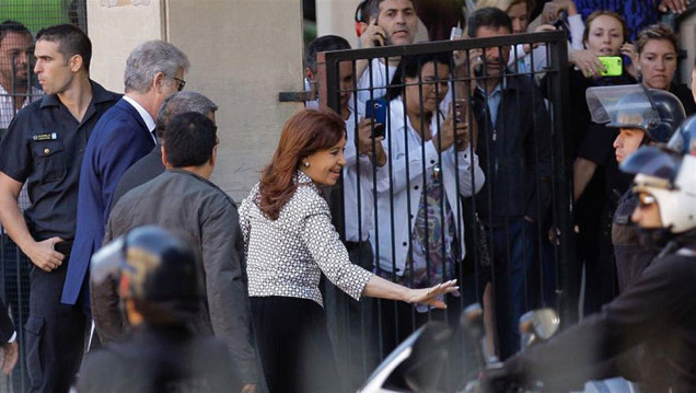 imagen Cristina Kirchner declara por "la ruta del dinero K" en Comodoro Py
