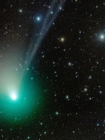 Registraron en La Plata la primera imagen del "cometa verde" en cielo argentino