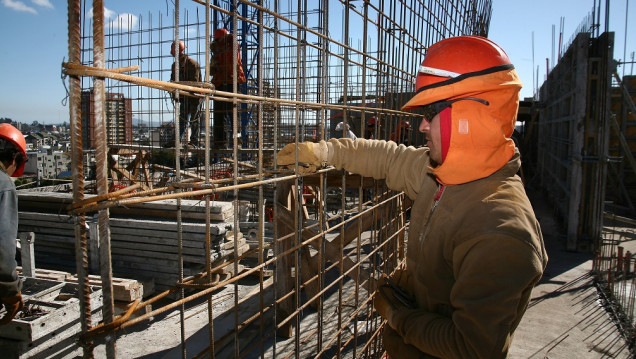 imagen La construcción en el país cayó en septiembre el 4,2 %