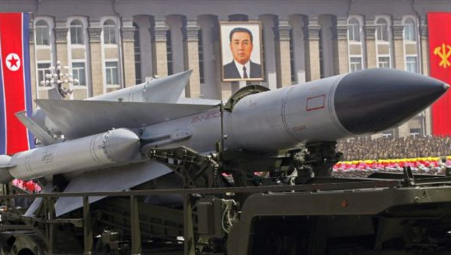 imagen Corea del Norte volvió a lanzar misiles al mar
