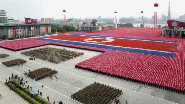 imagen Corea del Norte mostró su poderío militar un día antes de los Juegos Olímpicos