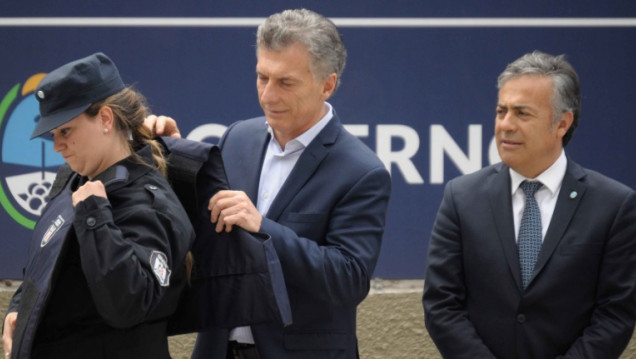 imagen Macri vino a Mendoza y evitó hablar del FMI