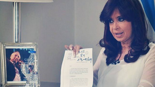 imagen CFK en modo "abogada": desmanteló a la ex SIDE