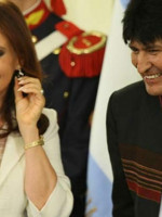 Cristina y Evo Morales inaugurarán esta tarde un yacimiento binacional
