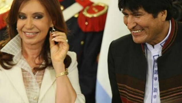 imagen Cristina y Evo Morales inaugurarán esta tarde un yacimiento binacional