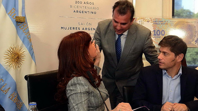 imagen Cuentas en rojo: Pérez le pide ayuda a Cristina