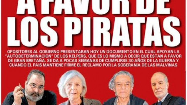 imagen "Preocupa que ciertos  intelectuales se opongan a nuestra soberanía y favorezcan al colonialismo pirata"