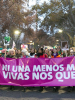 Postales del 3 de junio: a nueve años del primer Ni Una Menos, hubo una marcha masiva en Mendoza