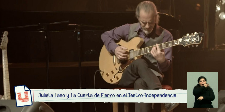La Cuarta de Fierro y Julieta Laso llenarán de tango el teatro Independencia