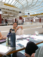 La Biblioteca Central, un refugio del que se apropiaron los y las estudiantes