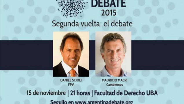 imagen Por sorteo, Macri abrirá el debate del 15 de noviembre