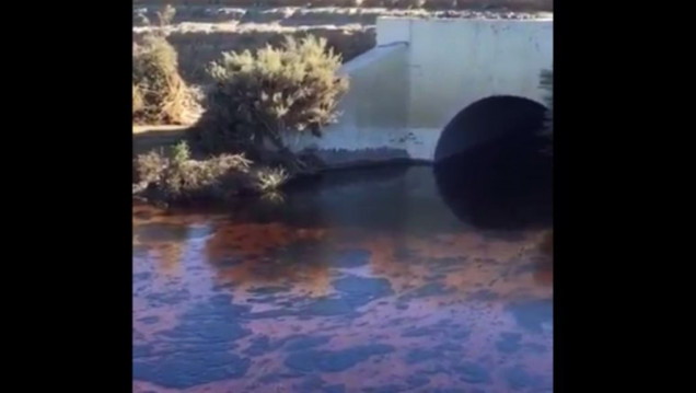 imagen Llueve sobre mojado: hubo un derrame de petróleo en Comodoro Rivadavia