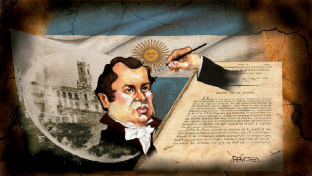 imagen Cómo era el primer periódico patrio que creó Mariano Moreno