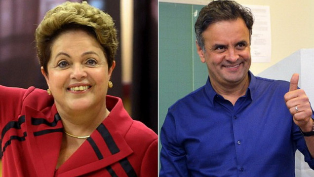 imagen Brasil: ganó Dilma, pero tendrá que ir a segunda vuelta con Aécio Neves
