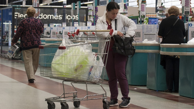 imagen Sin repunte: las ventas en supermercados y shoppings cayeron el 2,1 %