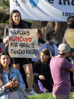 Un mundo de consignas y banderas: las fotos que dejó la segunda marcha universitaria 