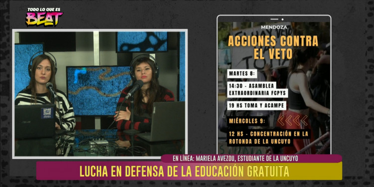 Lucha en defensa de la educación pública y gratuita