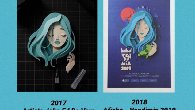imagen Afiche de Vendimia 2019: "Se ha comprobado el plagio"