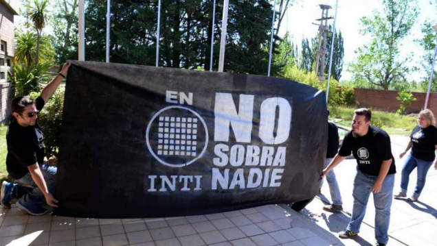 imagen Trabajadores de INTI Mendoza comenzaron un acampe de 48 horas
