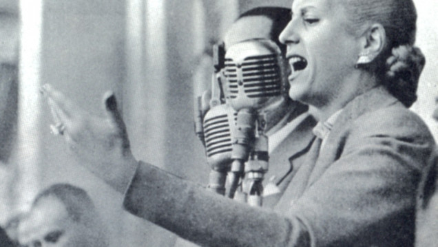 imagen A 65 años de la muerte de Eva Perón