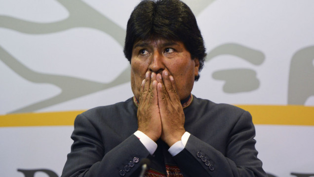 imagen "El país nunca va a renunciar a acceder al Pacífico", dijo el presidente Evo Morales