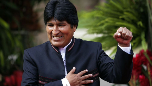 imagen Evo Morales acusa a EE. UU. de conspirar contra su candidatura