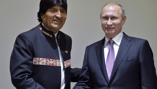 imagen Bolivia quiere que sus militares se capaciten en Rusia