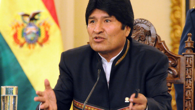 imagen Evo Morales relanzó su proyecto de reelección