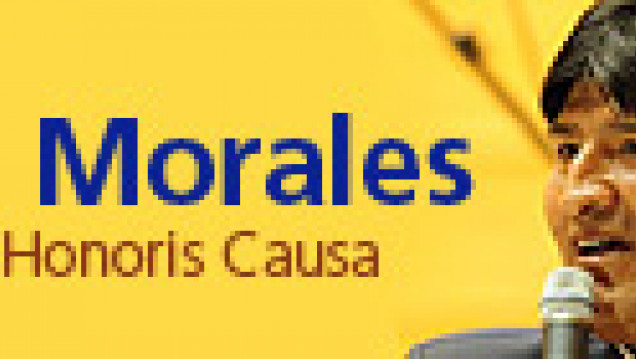 imagen Evo Morales arribó a Córdoba, donde será distinguido con el título Doctor Honoris Causa