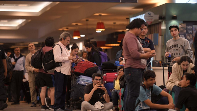 imagen El paro en Aerolíneas Argentinas afecta a 40.000 pasajeros