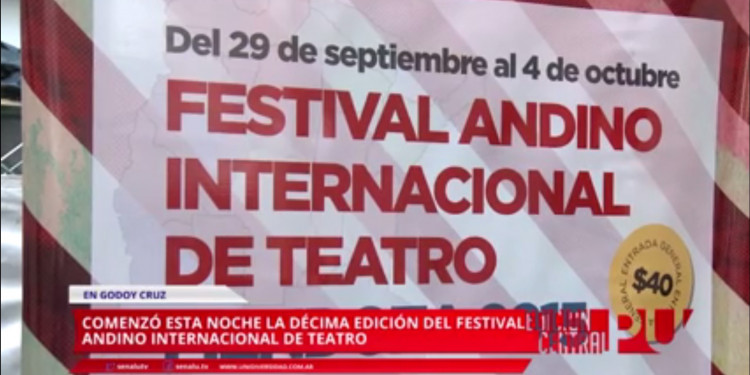 Comenzó el Festival Andino Internacional de Teatro
