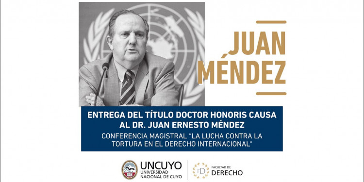 Doctorado Honoris Causa a Juan Ernesto Méndez 