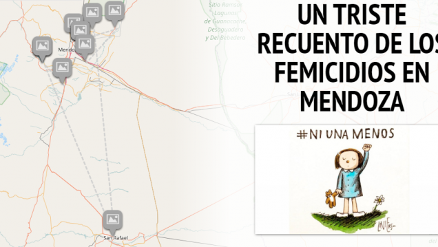 imagen Un triste recuento de los femicidios ocurridos en Mendoza este año