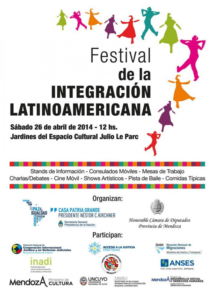 Festival de la Integración Latinoamericana en el Espacio Cultural Julio Le Parc