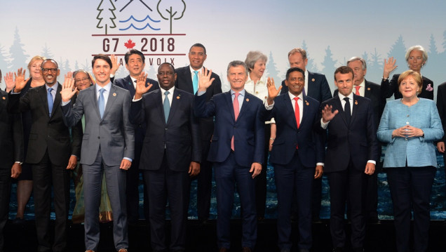 imagen Macri en el G-7: "Volví a sentir el apoyo de los principales países del mundo"