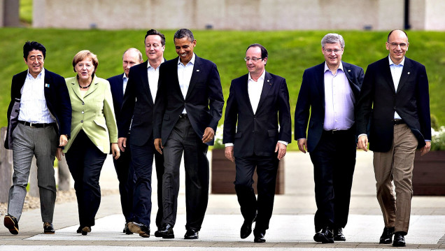 imagen Comienza la cumbre del G7 enfocada en Rusia y la economía