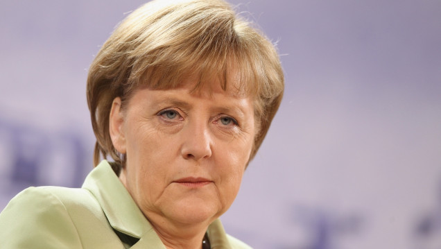 imagen Merkel negocia una complicada coalición de gobierno