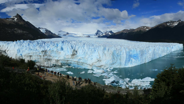 imagen Mirá en vivo la ruptura del glaciar Perito Moreno