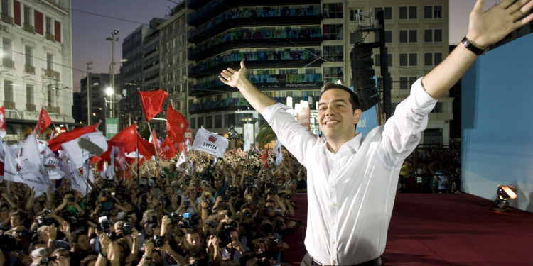 La izquierda ganó en Grecia 