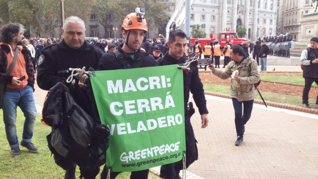 imagen Greenpeace condenó la nueva fuga en la mina de Veladero