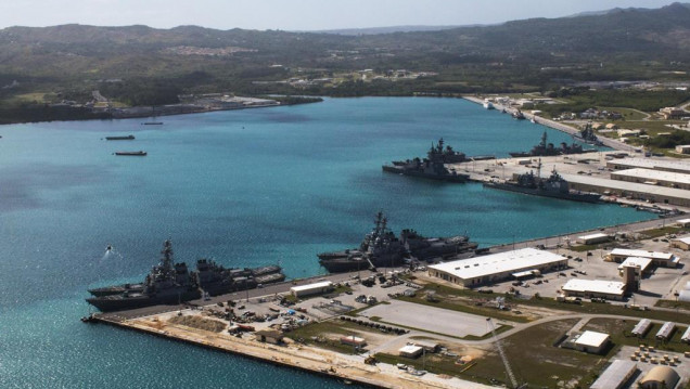 imagen Corea del Norte amenazó con atacar las bases estadounidenses en Guam